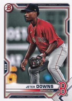 2021 Bowman - Prospects #BP-107 Jeter Downs Front
