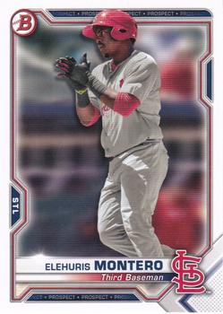 2021 Bowman - Prospects #BP-116 Elehuris Montero Front