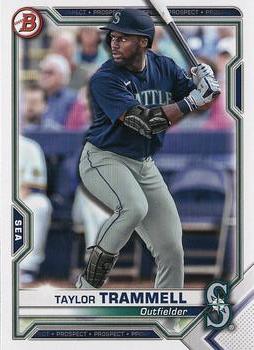 2021 Bowman - Prospects #BP-132 Taylor Trammell Front
