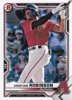 2021 Bowman - Prospects #BP-136 Kristian Robinson Front