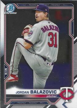 2021 Bowman - Chrome Prospects #BCP-61 Jordan Balazovic Front