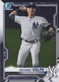2021 Bowman - Chrome Prospects #BCP-85 Anthony Volpe Front