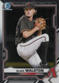 2021 Bowman - Chrome Prospects #BCP-104 Blake Walston Front