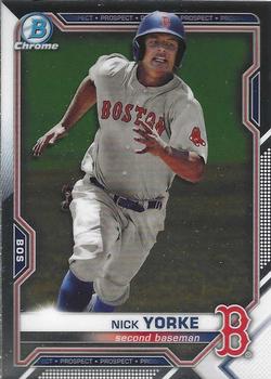 2021 Bowman - Chrome Prospects #BCP-114 Nick Yorke Front