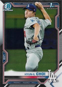2021 Bowman - Chrome Prospects #BCP-130 Hyun-il Choi Front