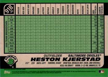 2021 Bowman - 1991 Bowman Baseball #91B-HK Heston Kjerstad Back