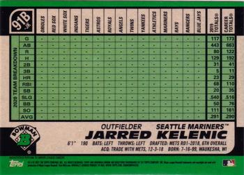 2021 Bowman - 1991 Bowman Baseball #91B-JK Jarred Kelenic Back