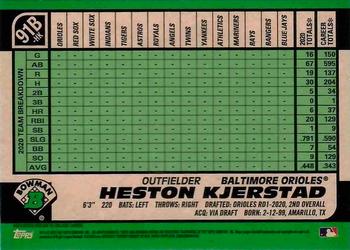 2021 Bowman - 1991 Bowman Baseball Atomic Refractor #91B-HK Heston Kjerstad Back
