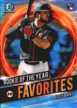 2021 Bowman - Rookie of the Year Favorites #RRY-JB Joey Bart Front