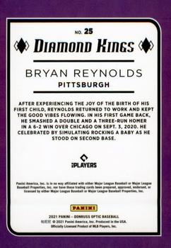 2021 Donruss Optic #25 Bryan Reynolds Back