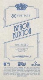 2021 Topps 206 #NNO Byron Buxton Back