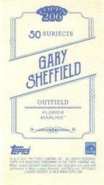 2021 Topps 206 #NNO Gary Sheffield Back