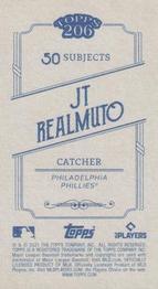 2021 Topps 206 #NNO JT Realmuto Back