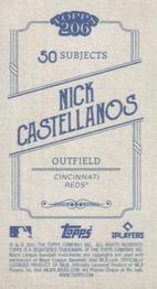 2021 Topps 206 #NNO Nick Castellanos Back