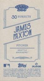 2021 Topps 206 #NNO James Paxton Back