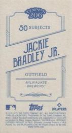 2021 Topps 206 #NNO Jackie Bradley Jr. Back