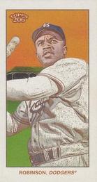 2021 Topps 206 #NNO Jackie Robinson Front