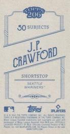 2021 Topps 206 #NNO J.P. Crawford Back