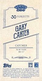 2021 Topps 206 #NNO Gary Carter Back