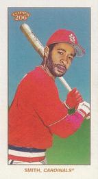 2021 Topps 206 - Missing Black Plate (Wave 1 Exclusive) #NNO Ozzie Smith Front