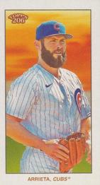 2021 Topps 206 - Sovereign #NNO Jake Arrieta Front