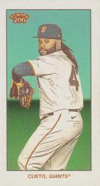 2021 Topps 206 - Lenox Brown #NNO Johnny Cueto Front