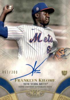 2021 Topps Tier One - Break Out Autographs #BOA-FKI Franklyn Kilome Front