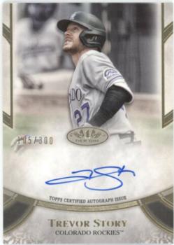 2021 Topps Tier One - Prime Performers Autographs #PPA-TST Trevor Story Front