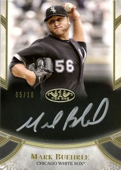 2021 Topps Tier One - Prime Performers Autographs Silver Ink #PPA-MB Mark Buehrle Front