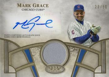 2021 Topps Tier One - Autograph Tier One Relics #T1AR-MG Mark Grace Front