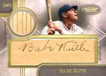 2021 Topps Tier One - Cut Signatures Relics #T1CSR-BR Babe Ruth Front
