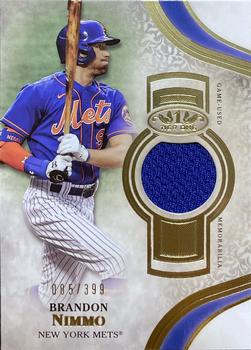 2021 Topps Tier One - Tier One Relics #T1R-BN Brandon Nimmo Front