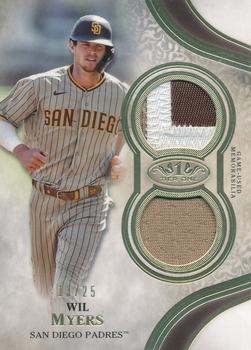 2021 Topps Tier One - Tier One Relics Dual Patch #T1R2-WM Wil Myers Front