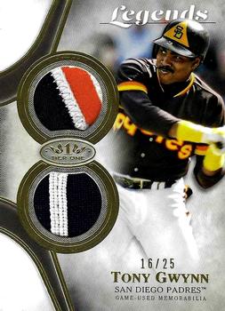 2021 Topps Tier One - Tier One Legends Relics Dual Patch #T1LR2-TG Tony Gwynn Front