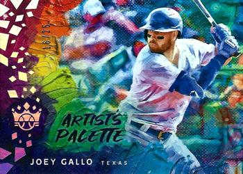 2021 Panini Diamond Kings - Artist's Palette Holo Silver #AP-8 Joey Gallo Front