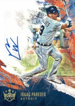 2021 Panini Diamond Kings - DK Signatures Holo Gold #DKS-IP Isaac Paredes Front