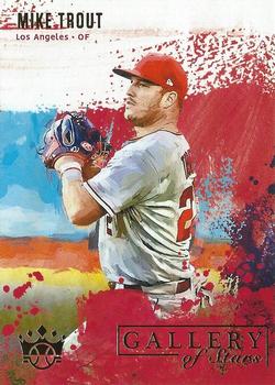 2021 Panini Diamond Kings - Gallery of Stars #GS-9 Mike Trout Front