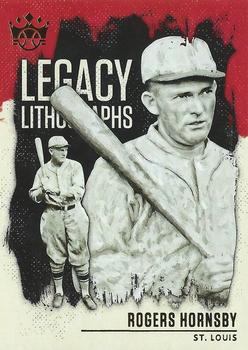 2021 Panini Diamond Kings - Legacy Lithographs #LL-4 Rogers Hornsby Front