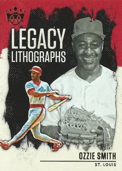 2021 Panini Diamond Kings - Legacy Lithographs #LL-6 Ozzie Smith Front