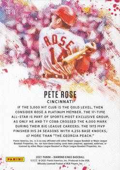 2021 Panini Diamond Kings - The Club #TC-11 Pete Rose Back