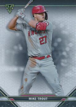 2021 Topps Triple Threads #1 Mike Trout Front