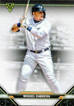 2021 Topps Triple Threads #12 Miguel Cabrera Front