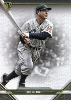 2021 Topps Triple Threads #31 Lou Gehrig Front