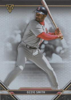 2021 Topps Triple Threads #68 Ozzie Smith Front