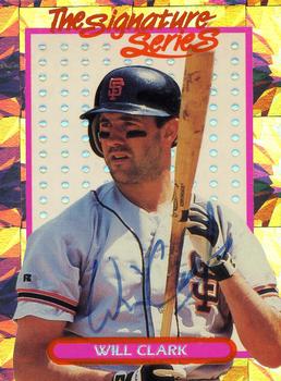 1993 Donruss - The Signature Series: Will Clark #NNO Will Clark Front