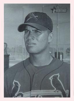 2001 Bowman Heritage National Convention Promo #2 Albert Pujols Front