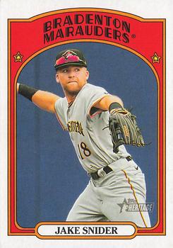2021 Topps Heritage Minor League #26 Jake Snider Front