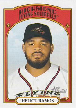 2021 Topps Heritage Minor League #66 Heliot Ramos Front