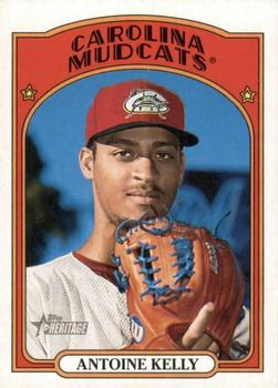 2021 Topps Heritage Minor League #117 Antoine Kelly Front