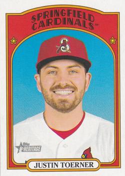2021 Topps Heritage Minor League #175 Justin Toerner Front
